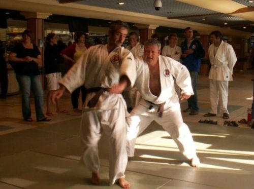 Présentation du club au centre Leclerc